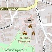 Restaurant auf Karte