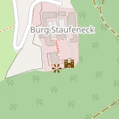 Restaurant auf Karte