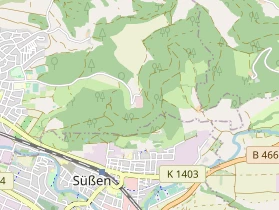 Restaurant auf Karte