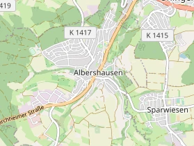 Restaurant auf Karte