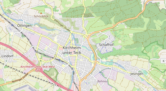 Restaurant auf Karte