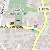 Restaurant auf Karte