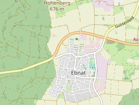 Restaurant auf Karte