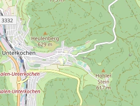 Restaurant auf Karte