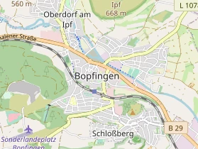 Restaurant auf Karte