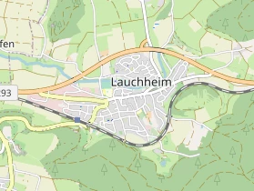 Restaurant auf Karte