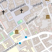 Restaurant auf Karte