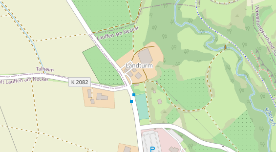 Restaurant auf Karte