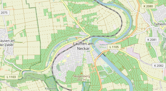 Restaurant auf Karte