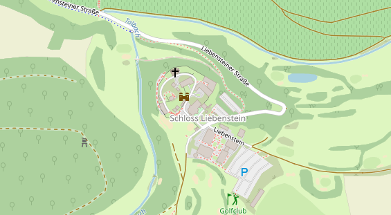 Restaurant auf Karte