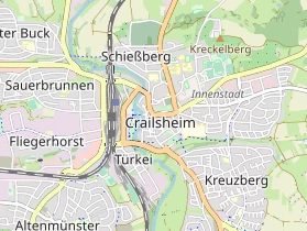 Restaurant auf Karte