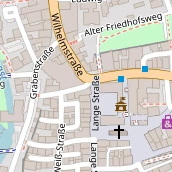 Restaurant auf Karte