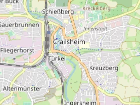 Restaurant auf Karte