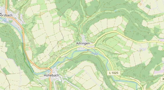 Restaurant auf Karte