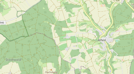 Restaurant auf Karte