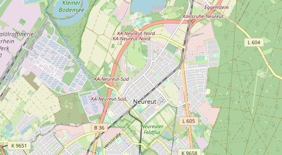 Restaurant auf Karte