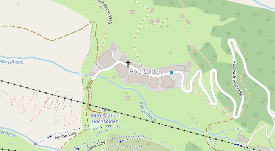 Restaurant auf Karte