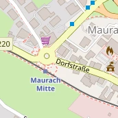 Restaurant auf Karte