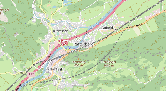 Restaurant auf Karte