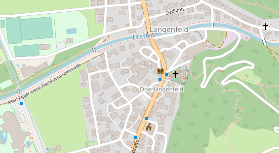 Restaurant auf Karte