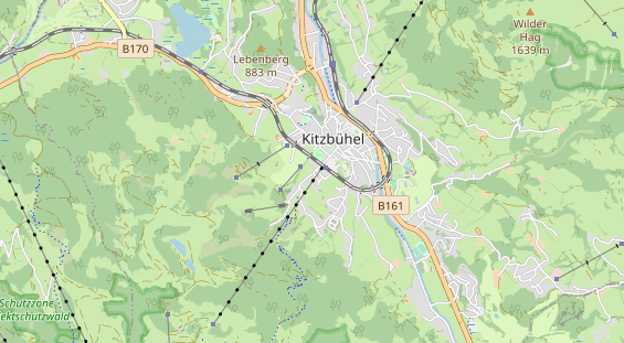 Restaurant auf Karte