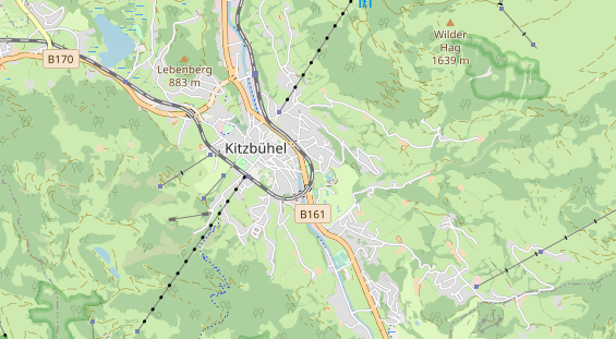 Restaurant auf Karte