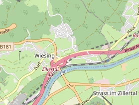 Restaurant auf Karte