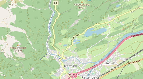 Restaurant auf Karte