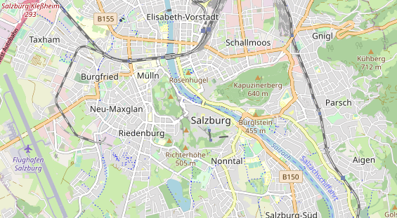 Restaurant auf Karte