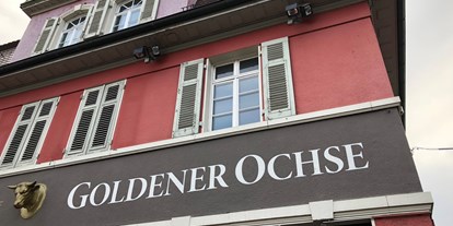 Essen-gehen - Art der Küche: deutsch - Stuttgart / Kurpfalz / Odenwald ... - Ansicht Gebäude - Goldener Ochse 