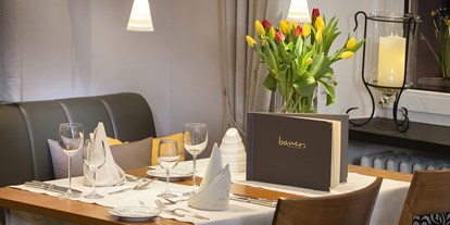 Essen-gehen - Sitzplätze im Freien - Longkamp - Bauer's Restaurant im Hotel Moseltor