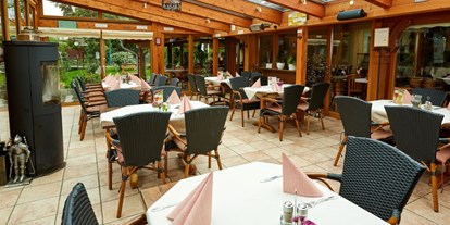 Essen-gehen - Sitzplätze im Freien - Eifel - Restaurant Mausefalle