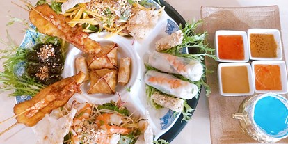 Essen-gehen - Mahlzeiten: Mittagessen - Franken - Tay Ho Platte aus 7 Spezialitäten - Tay Ho Restaurant