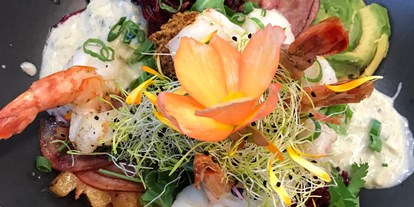 Essen-gehen - Gerichte: Meeresfrüchte - Tiroler Oberland - Buddah Bowl - Restaurant San Antonio