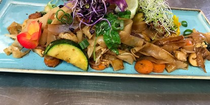 Essen-gehen - Gerichte: Meeresfrüchte - Tiroler Oberland - Reisnudeln - Restaurant San Antonio