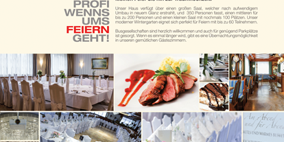 Essen-gehen - Art der Küche: international - Ottstorf - Gasthof Mayr Beschreibung - Gasthof Mayr