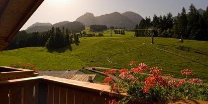 Essen-gehen - Ambiente: klassisch - PLZ 5442 (Österreich) - Genießen Sie die tolle Aussicht von den Zimmern oder von der Terasse.  - Landhotel Gasthaus Traunstein