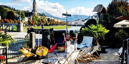 Essen-gehen - Art der Küche: europäisch - Salzburg-Stadt Aigen - ♥️Seele baummeln lassen♥️ - Cafe am Kai