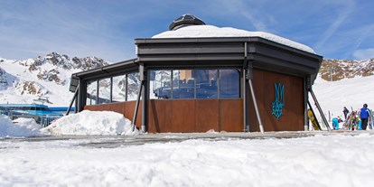 Essen-gehen - Preisniveau: €€ - Stubaital - Schneekristall Pavillon © Stubaier Gletscher / Tom Bause - Schneekristall Pavillon