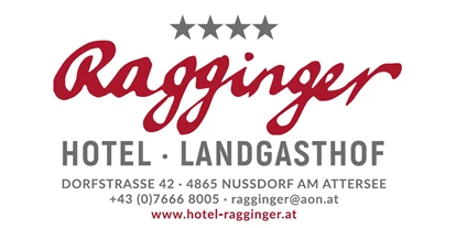 Essen-gehen - grüner Gastgarten - Eisenpalmsdorf - Logo - Hotel Landgasthof Ragginger ****