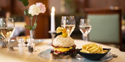 Essen-gehen - Preisniveau: €€€ - Seenplatte - Regionale Küche - Restaurant "Schröders" im Kurhaus am Inselsee