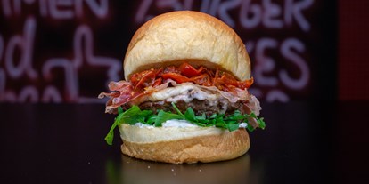 Essen-gehen - Gerichte: Burger - Hausmannstätten - Amore di Parma - Freigeist