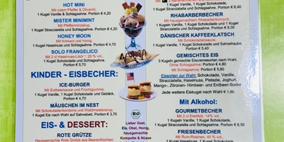 Essen-gehen - zum Mitnehmen - Niedersachsen - Eis - Dessert & Kuchen ab April 2022 - Rauchkate Beverstedt