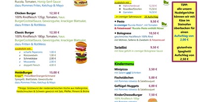 Essen-gehen - grüner Gastgarten - Niedersachsen - GenussZentrale