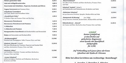 Essen-gehen - grüner Gastgarten - Nordstemmen - Gasthaus Alt Rössing