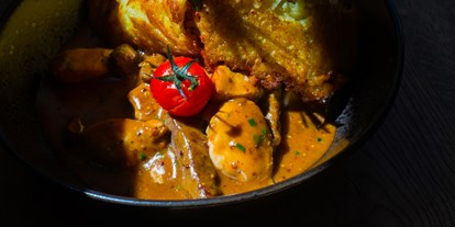 Essen-gehen - Gerichte: Curry - Haren - "eat & meet" Restaurant Bar Lounge Outdoorrestaurant