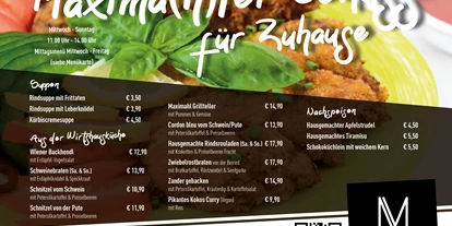 Essen-gehen - Gerichte: Pasta & Nudeln - PLZ 3683 (Österreich) - Maximahl Das Wirtshaus 