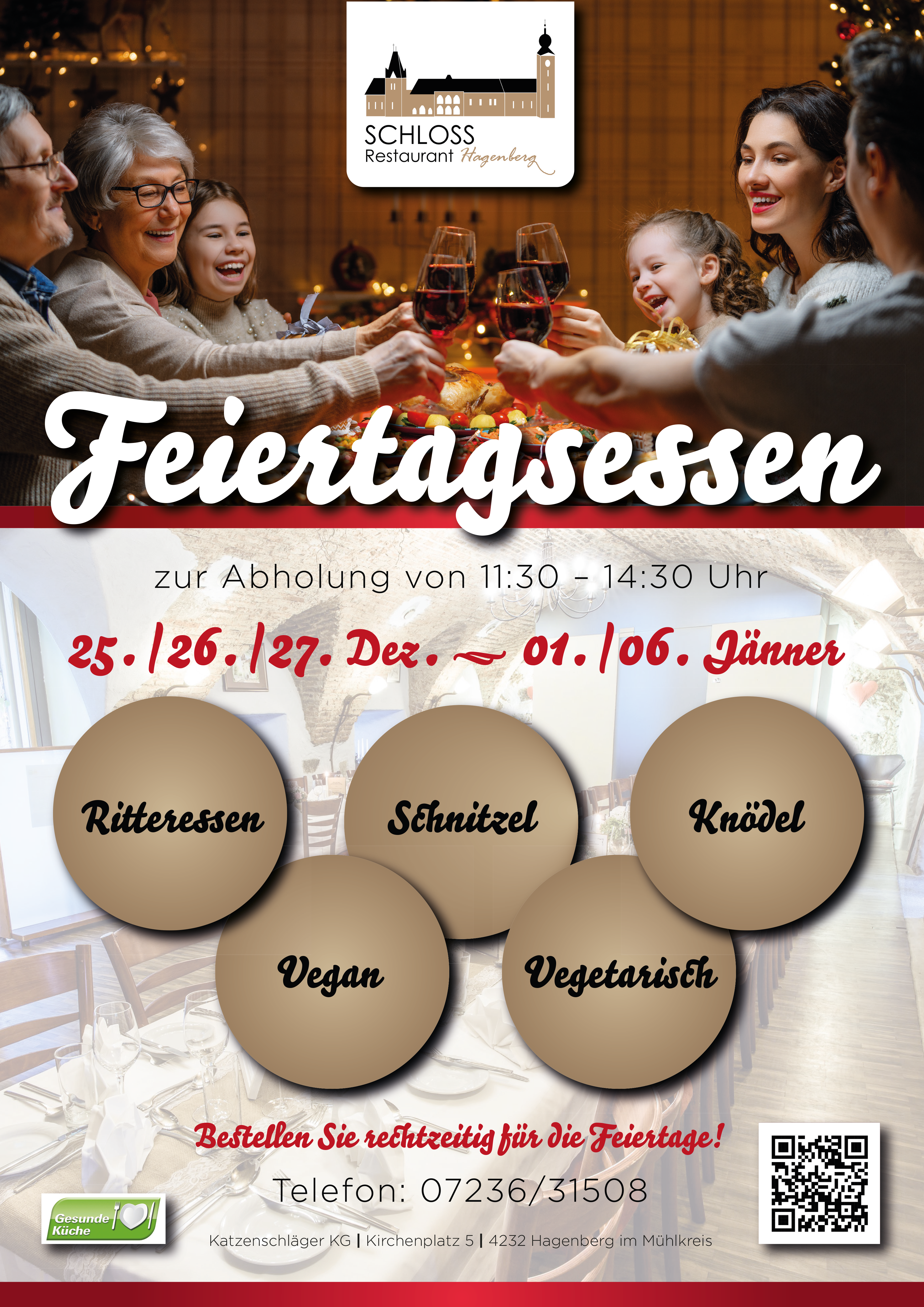 Restaurant - Schlossrestaurant Hagenberg 