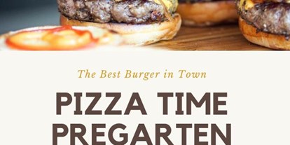 Essen-gehen - Gerichte: Burger - Waging - Pizza Time 