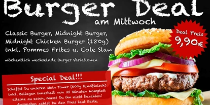 Essen-gehen - Art der Küche: deutsch - Bayern - Midnight Bowling Center